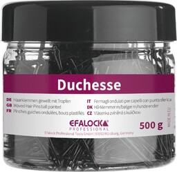 Efalock Duchesse, wsuwki do włosów, 5cm, opakowanie 500g,