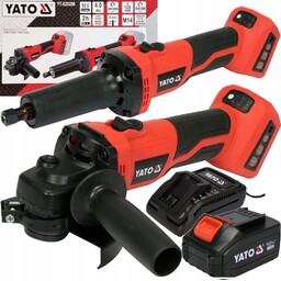 Yato Szlifierka Akumulatorowa Kątowa Prosta 4Ah 18V