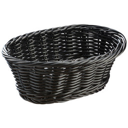 Stalgast Koszyk owalny z polipropylenu 235x150x(h)70 mm, czarny