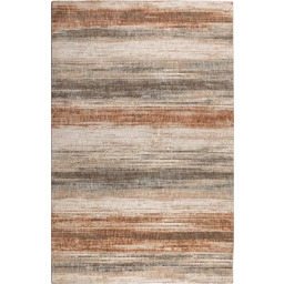 Dywan nowoczesny Country ombre pasy beżowo-pomarańczowy
