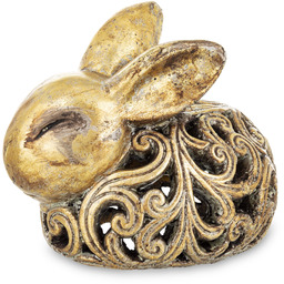 Figurka dekoracyjna królik wielkanocna 21x17x25 163863