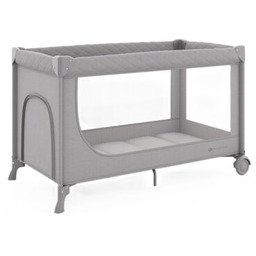 KINDERKRAFT Łóżeczko turystyczne Leody Up Szary