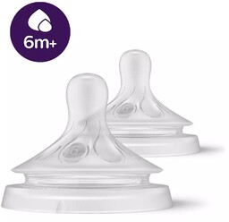 AVENT Smoczek na butelkę NATURAL RESPONSE 6m+