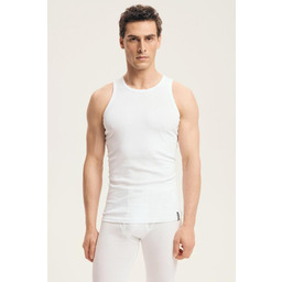 Podkoszulek męski bawełniany biały klasyczny 1480 Henderson