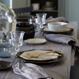 Costa Nova Talerz płytki Luzia Ash Grey 17