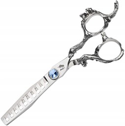 WOLF Degażowki nożyczki praworęczne 5,5 B-Dragon offset fryzjerskie