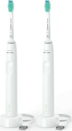 SONICARE Philips Szczoteczka 3100 Series WHITE 2-pack -