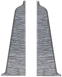 Komplet zakończenia EVO inox 2 szt. KORNER