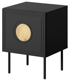 CAMA MEBLE Szafka nocna Palazzo Czarny (2 szt.)