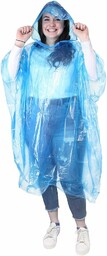 eBuyGB 4 szt. unisex wodoodporne poncza przeciwdeszczowe