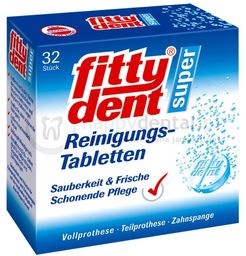 FITTYDENT Denture Tablets 32szt. - tabletki czyszczące