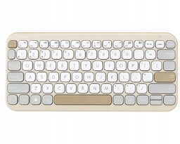 Asus KW100 Klawiatura Bezprzewodowa Usa Mleko owsiane Bluetooth