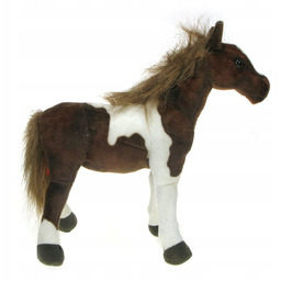 Pluszowe ZOO: maskotka KOŃ, KONIK (łaciaty) 35cm (16467)