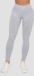 GymBeam Bezszwowe damskie legginsy Lift Grey