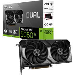 Karta VGA Asus GeForce RTX 5060 Ti DUAL-RTX5060TI-O16G