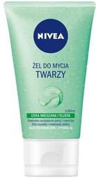 Nivea 150ml żel do mycia twarzy cera mieszana