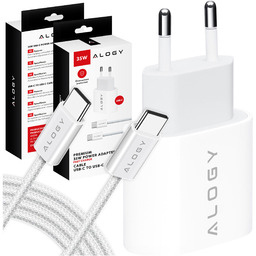Ładowarka sieciowa szybka mocna 35W USB-C USB typ