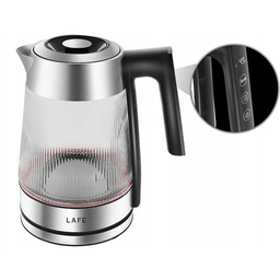 Czajnik elektryczny z regulacją Lafe Crystal Glass- zwrot