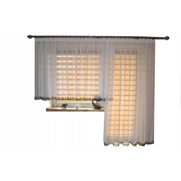 Balkonowa Firana Gotowa 500/230 300/145 Cyrkonie