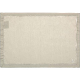 BIAŁA PORCELANA - Prostokątna mata Ecru Ammanto