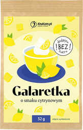Galaretka cytrynowa 32g bez dodatku cukru