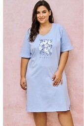 Bawełniana koszula damska plus size Viviana 3164, Kolor