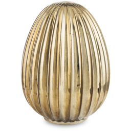 Jajko wielkanocne dekoracyjne złote 20x14x14cm 143841