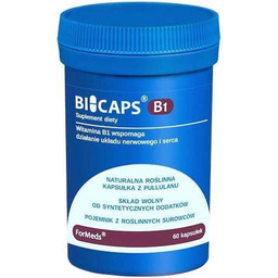 Suplement diety, BICAPS Witamina B1 Tiamina 100mg 60