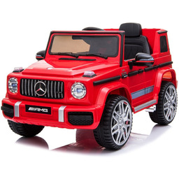 czerwony MERCEDES G AMG EVA, 12V , 4