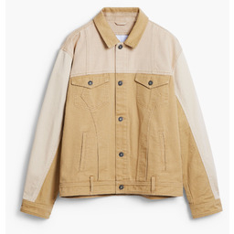 Kurtka jeansowa z kontrastem