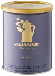 Hausbrandt MOKA- kawa mielona 100% Arabica 250g puszka