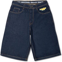 spodenki męskie HOMEBOY X-TRA BAGGY DENIM SHORTS INDIGO