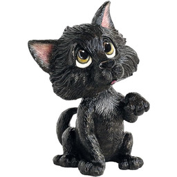 Little Paws 3043 figurka szczęśliwego czarnego kota