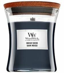 Woodwick Indigo Suede świeca zapachowa 85 g