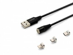 Savio Kabel magnetyczny USB - USB typ C,