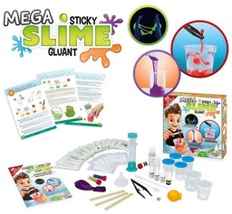 Mega lab PRODUKCJA 20 SLIME GLUTÓW 2160-Buki, zabawki