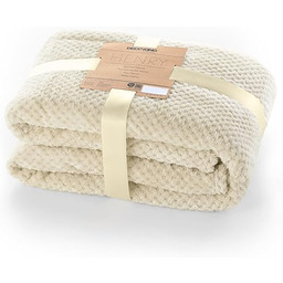 DecoKing 66027 Pikowany koc z mikrofibry 170x210 cm