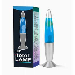 Lampa lawowa magma Lava Lawa lampka XL2674 Srebra