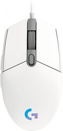 Mysz Logitech G203 LIGHTSYNC Optyczna dla graczy biała