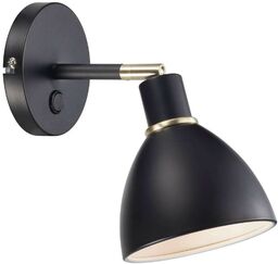 Nordlux - Ray Lampa Ścienna Black