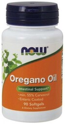 NOW Foods Oregano Oil Enteric Olejek z oregano,