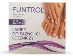FUNTROL Lakier do paznokci leczniczy, 2,5ml