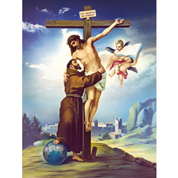 Plakat Religijny Św. Franciszek