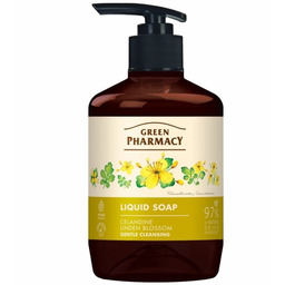 GREEN PHARMACY Mydło w płynie Jaskółcze ziele +