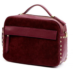 Luka Listonoszka damska skórzana torebka z paskiem