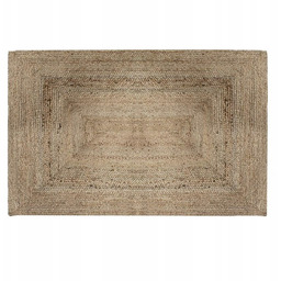 Dywan Jutowy 120x170cm Naturalny w stylu boho