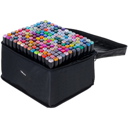 Markery dwustronne mazaki alkoholowe etui 168 podstawka