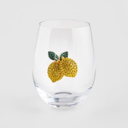 Szklanka Limoner z motywem owoców