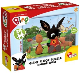 Lisciani, puzzle, podłogowe Bing, 24 el.