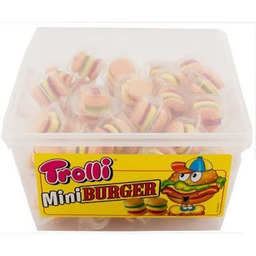 Trolli, żelki Mini Burgery, 600 g